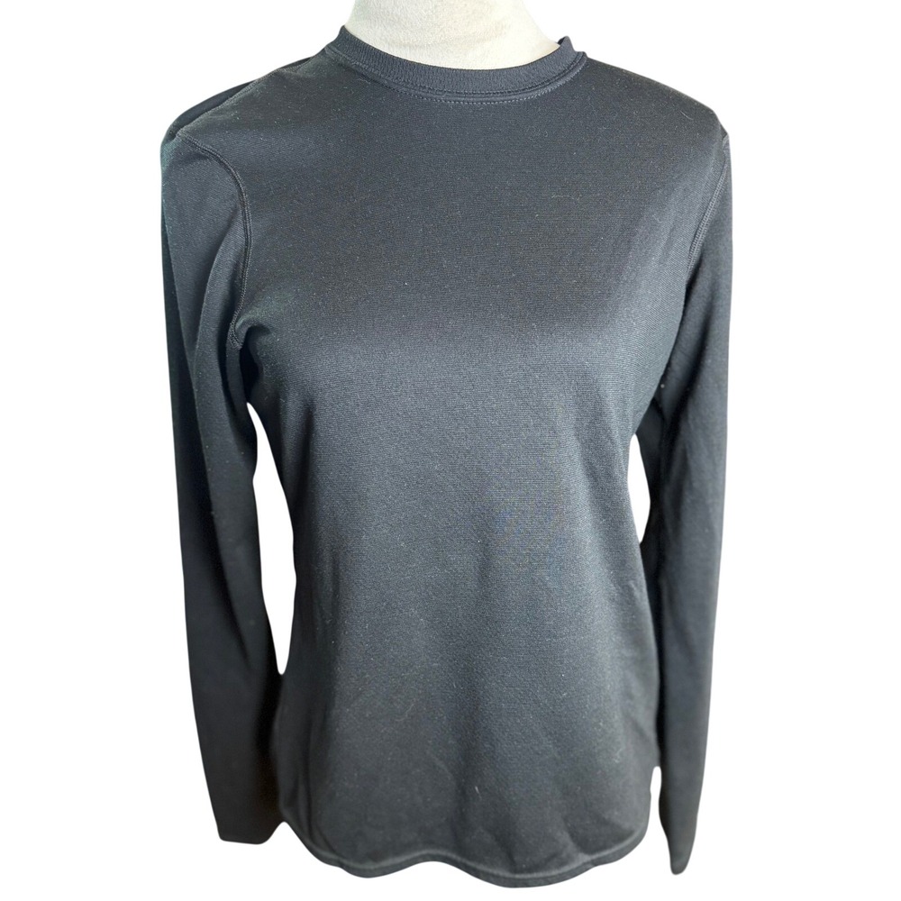 Women's Patagonia Capilene 3 Midweight Polartec Base Layer Top M Black